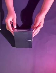 Denim Wallet Men Fashion Denim Coin Wallet Anti-Theft Swipe Sensation Multi-Functional Card Holder (With Box)