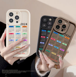 Lovely Simple Calendar Phone Case Soft TPU Shockproof Back Cover For VIVO 1907 1915 1920 1814 1815 1929 1816 1817 1820 1811 1807 1904 1940 1902 1901 1935 1938 2026 2027 2028 2029 2032 2033 2039 2038 2042 2043 2048 2068 2069