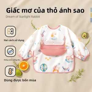 Usbettas | Khăn Bé Ăn Dặm Chống Thấm