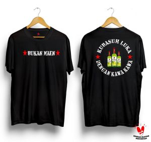 Baju Kaos Distro Kubasuh luka dengan kawa kawa terlaris/ligar24 tshirt