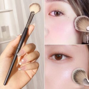 Dorisna 1/2/3pcs Highlighter Brush Blush Brush Partial Face Powder Brush Makeup Tool Beauty Supplies Maquiagem
