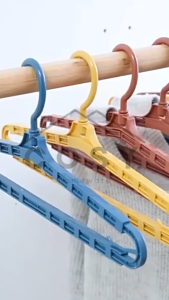 COSY Gantungan Baju Retrack Multifungsi Untuk Handuk Pakaian Selimut Serbaguna / Gantungan Baju Tarik Hanger Tarik Hanger Gantungan Handuk Gantungan Lebar Hanger Fleksibel Hanger Murah Kepala Putar 360