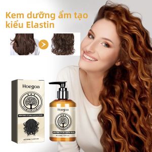 Kem Dưỡng Tóc Xoăn Morocco Elastin 100ML Dưỡng Ẩm Lâu Dài Tạo Độ Phồng Thành Phần Tự Nhiên Cho Tóc Xoăn Bồng Bềnh Óng Mượt