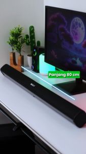 Soundbar Speaker TV ROBOT RB590 Wireless 5.3 Home Theater Dual Connection Ultra-compact Design Garansi 1 Tahun