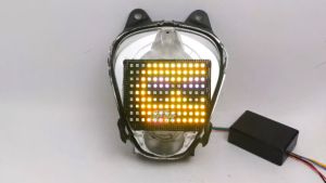 Stoplamp Running Simatrix Pro Scoopy Fi Lampu LED Motor Animasi Text Rem Sein Hazard RGB One Custom