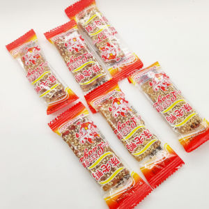 Traditional Peanuts Leather Candy Snacks Sesame Lotus Flower Old Style Chuanjiang Special Products Soft Candy Small Bag