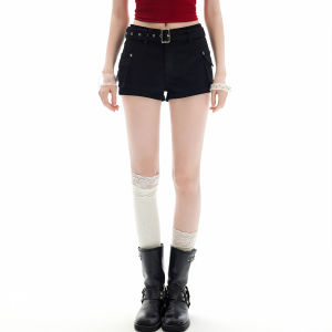 Unifree | Slimming High Waist Retro Stylish Casual Shorts
