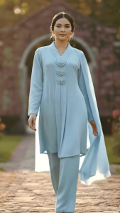 Baju Kebaya Baju Kurung Clothing Set Size Material Itaian Cey Crepe