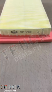 Toyota LITEACE 2022 Air Filter with green packaging and pink base.