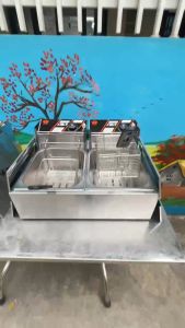 Bếp chiên nhúng bếp chiên nhúng điện 2 ngăn