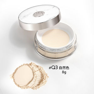 Airy Lightweight Breathable Waterproof Sweatproof Long-lasting Natural Brightening Setting Powder for Oily Skin Women