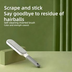 Magic Clothes Lint Remover Reusable Pet Cat Hair Fur Roller Brush Reusable Static Dusting Cleaning Brushes Manual Cleaner Tool