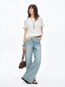 DUSHU | Antibacterial Pleated Cotton Top