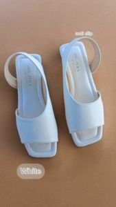 Mrs. Zura - Diandra Sandal Wanita Teplek Platfrom Mules Slip On Casual