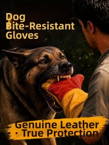TAODUN | Anti-Bite & Scratch Resistant Dog Training Gloves Leather