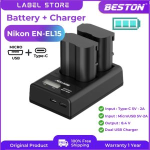 แบตกล้อง Nikon EN-EL15 สำหรับกล้อง Nikon DSLR D500 D600 D610 D600E D800 D800E D810 D7000 D7100 D7200 D750