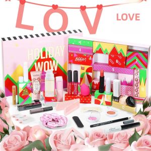 Bộ Trang Điểm POPFEEL 20 Món Dành Cho Bé Gái Hộp Quà Bất Ngờ Với Mỹ Phẩm Trang Điểm Mặt Mắt Môi & Bộ Dụng Cụ Làm Đẹp
