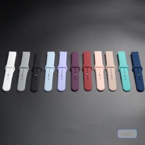 Aukey SW-1 / LS02 20mm Watch Strap TPU Silicone Waterproof Soft TPU Sport Band Buckle