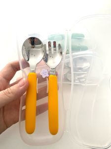 Sendok Garpu Anak Set Stainless 304 / Sendok Set Anak BPA Free