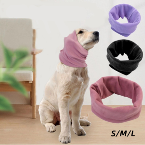 Pet Grooming Earmuffs Dog Cat Noise-proof Ears Covers Pet Headscarf Warm Head Wrap Calming Anxiety Relief