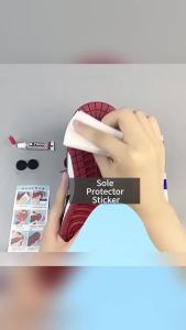 Veevio พื้นรองเท้ากันลื่น แผ่นรองส้นเท้า สติกเกอร์ป้องกันส้นรองเท้าสึก Shoes Sole Sticker