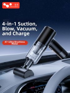 HELLOLEIBOO | High Power Car and Home Use Vacuum Cleaner