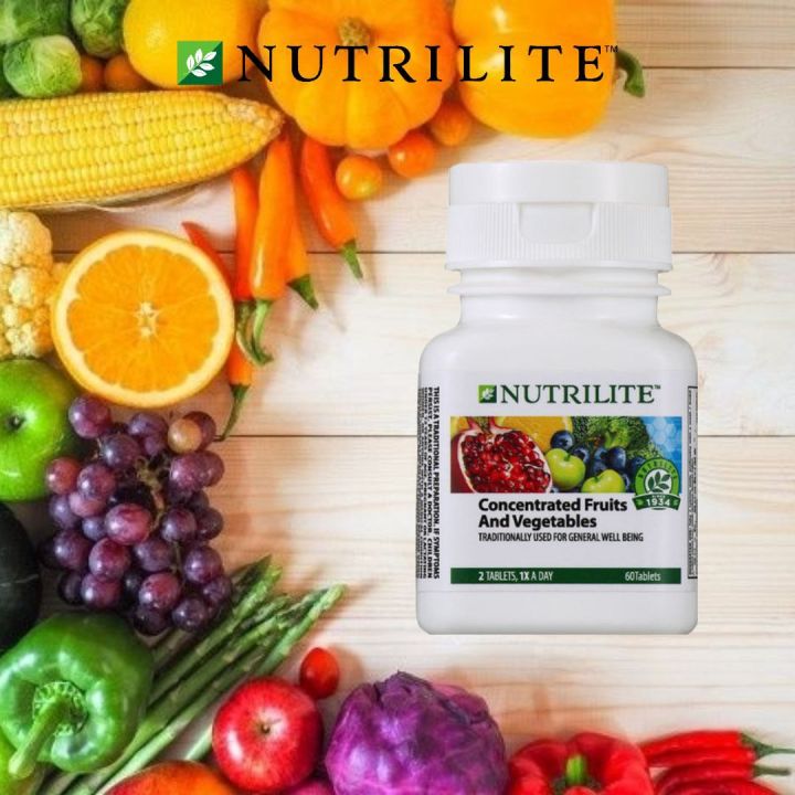 Nutrilite Concentrated Fruits And Vegetables Lazada