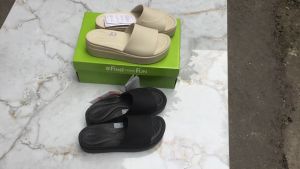 CROCS - Dép lê bánh mỳ quai to cho nữ đế cao 5cm siêu nhẹ êm - PB203