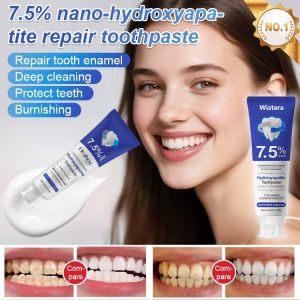 Nano-hydroxyapatite Toothpaste Repairs Tooth Enamel Relieves Tooth Sensitivity Fluoride-free Natural Whitening Fresh Breath