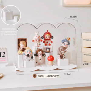 กล่องใส่โมเดล กล่องใส่ art toy ตู้เก็บโมเดล ของแต่งห้อง วัสดุที่แข็งแรง กล่องอะคริลิค ความโปร่งใสสูง ความจุขนาดใหญ่