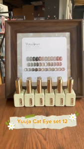 YuuJa Cat Eye Gel Set | Cat Kuku Gel Cat Eye SET 8pcs dan 12pcs
