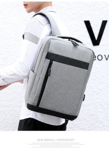 Balo nam lớn đơn giản mới đa chức năng tích hợp USB doanh nhân học sinh  sinh viên công sở DUMBUM BL008