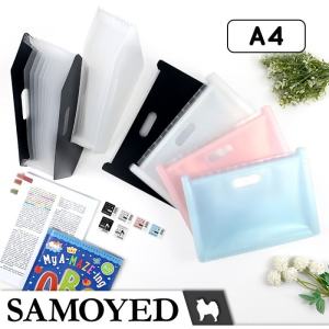 Map Harmonika Sekat Expanding Folder & Box File A4 Samoyed EFD-4S