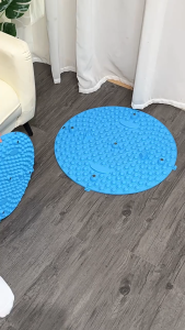 55CM Foot Massage pad Finger Pressure Board Indoor Running Toe Massage Pad Meridian Circulation Jogging Anti Slip Circular Foot Pad