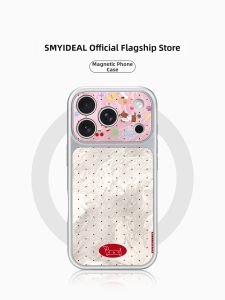Smyideal | Ins Style Red Polka Dots Dachshund Cartoon Protective Case