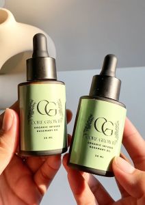 Core Growth Organic Infused Rosemary Oil (30ml)