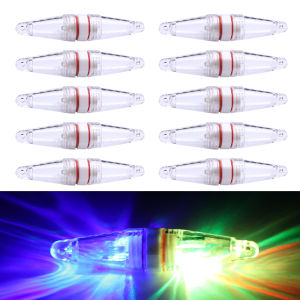 10 Đèn Mồi Câu Cá LED Nhấp Nháy Dùng Cho Câu Cá Nước Sâu Thích Hợp Cho Câu Cá Biển Và Câu Cá Mồi Màu Xanh Lá Đỏ Nhiều Màu Cả Hai Đầu