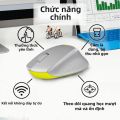Logitech | Chuột Không Dây Thoải Mái Im Lặng USB Plug-and-Play. 