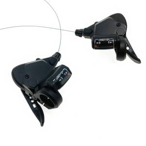 MicroSHIFT Bicycle Derailleur Front Rear Shift Lever TS38 3*7/8/9 Speed MTB Mountain Bike Shifter Bicycle Shifting Bicycle Parts