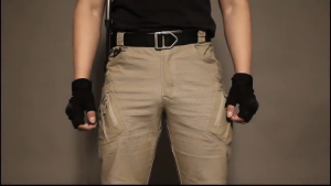 IX7 Mens Tactical Pants multi-pocket waterproof sweat-absorbent for summer and outdoor activities