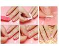 [Handmade纯手工] Red Cat Eye Glitter French Tip T-Shape Press On Nails 红色猫眼亮片法式T型甲美甲 手工穿戴甲 猫眼美甲 Long Coffin 可定制尺寸长度 Kuku Palsu Merah Cat Eye Berkilau Gaya French Bentuk T Artificial Nails. 