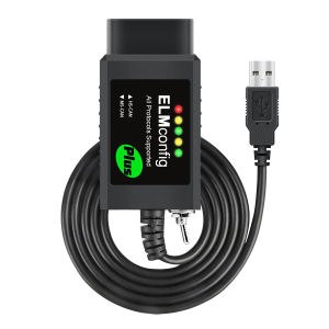 OBD2 ELM327 USB v1.5 FORScan เครื่องสแกนเนอร์ ELM327 FORScan Pro รหัสเครื่องมือสแกนวินิจฉัยอัตโนมัติ Ford ฟังก์ชั่นซ่อนการเขียนโปรแกรม