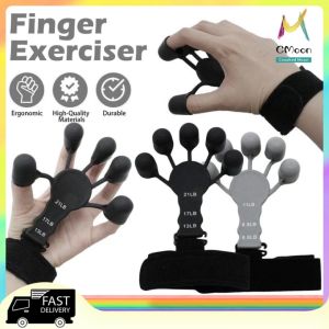 【COD】Wrist Finger Grip Flexible Finger Trainer / Exercise Stretcher Fitness Equipment / Strengthener for Gutiar Piano 6 Resistant Levels Recovery Physical Tools Hand Strengthener For Patient With Hand Wrist Band Strengthener