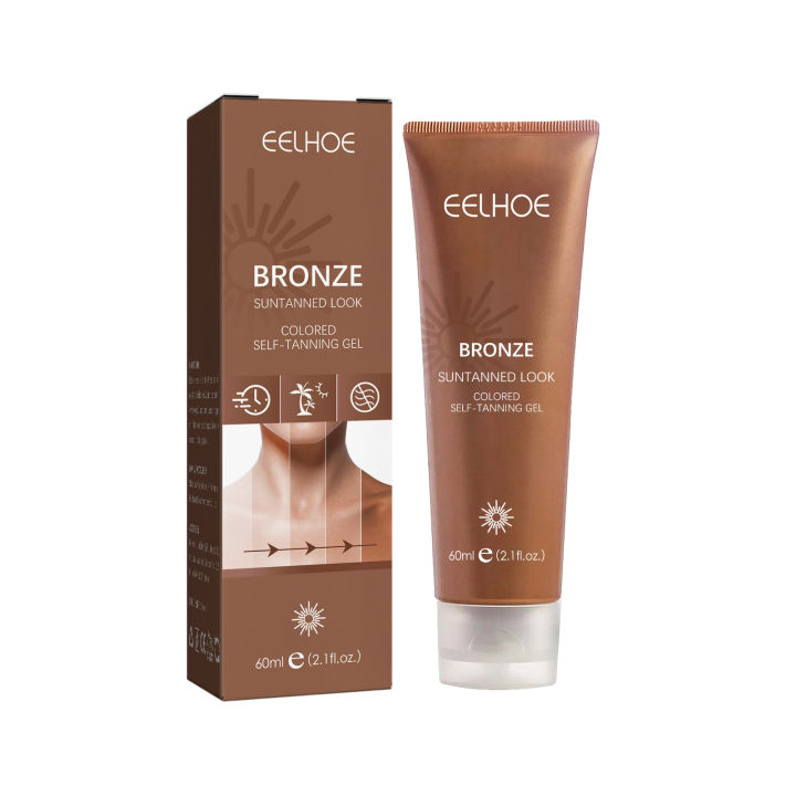 Eelhoe SelfTanning Gel Tanning Cream Summer Skin Intensive Tanning