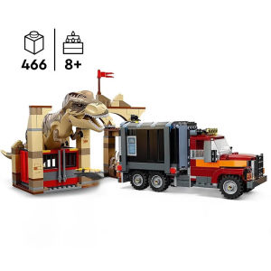 Dinosaur World Park 76948 Atrociraptor Velociraptor T. rex Building Block Compatible MOC Assemble Brick DIY Toy Gift Kid