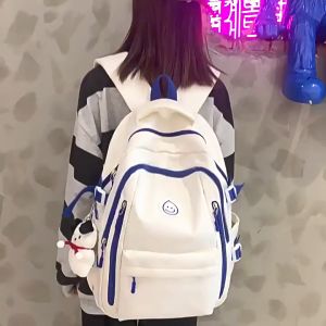 MDSK 【School reopen】School Backpack Large Capacity korean Style  School Backpack Laptop Backpack school bag for girls 学生书包