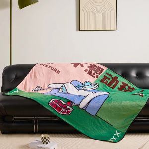 MEIRUOCHENXI | Versatile Use Woolen Blanket