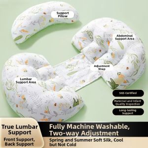 WEVOLA | Pregnancy Side Sleep Pillow Lumbar and Abdominal Support