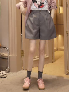 กางเกงขายาวทรงหลวมเอวสูง กางเกงขายาวทรงหลวม 5 กระเป๋า สำหรับผู้หญิง เหมาะกับฤดูใบไม้ร่วง ใส่ไปทำงานได้หลากหลาย