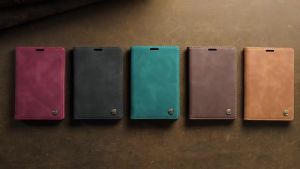 Ốp Lưng Ví Da Cao Cấp Cho Samsung Galaxy Z Fold 8 - Chống Sốc Mỏng Có Chức Năng Đứng Tích Hợp Khe Đựng Thẻ Từ Tính
